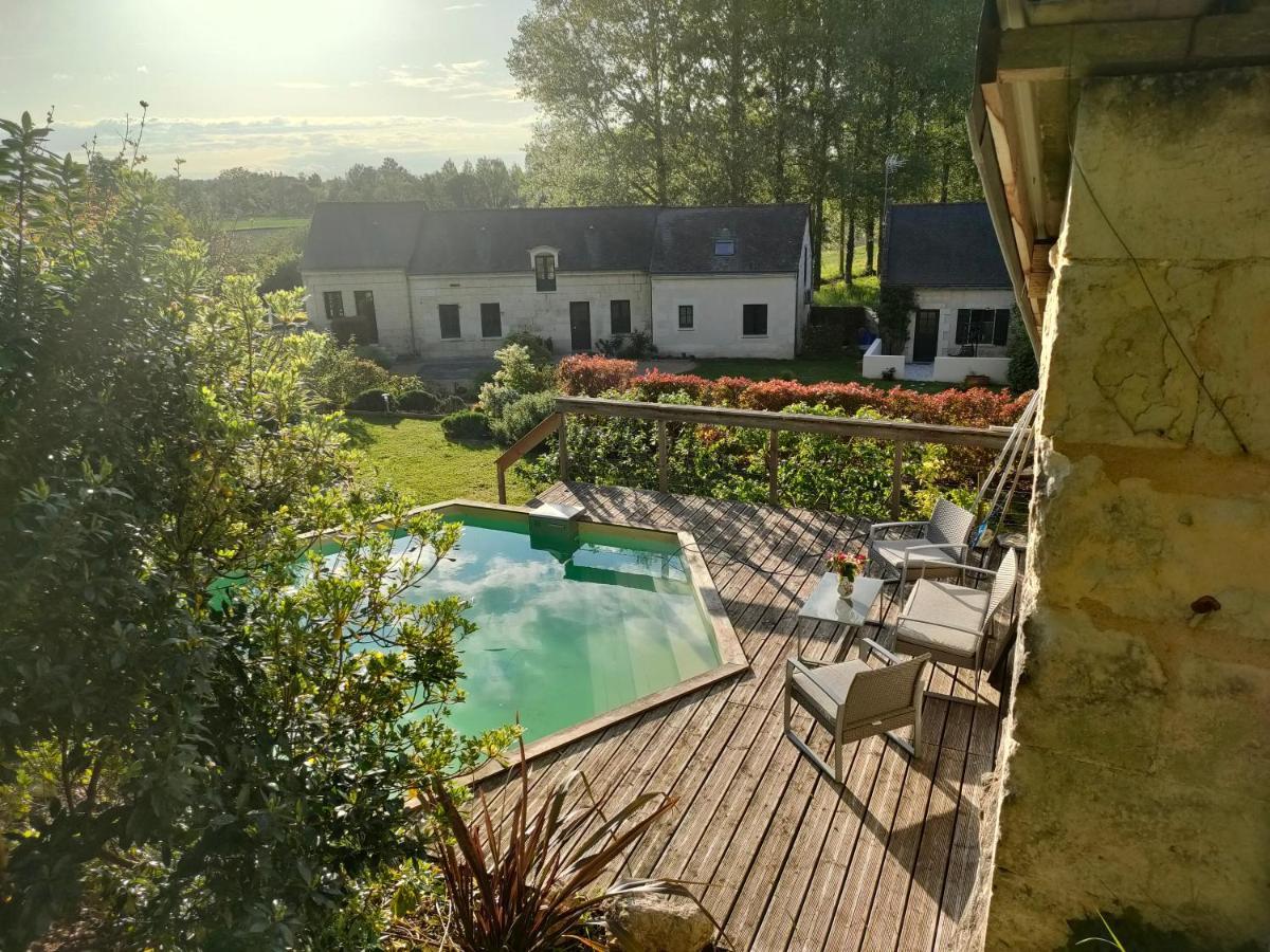 Villa Les Logis d Ussé à Rigny-Ussé Extérieur photo
